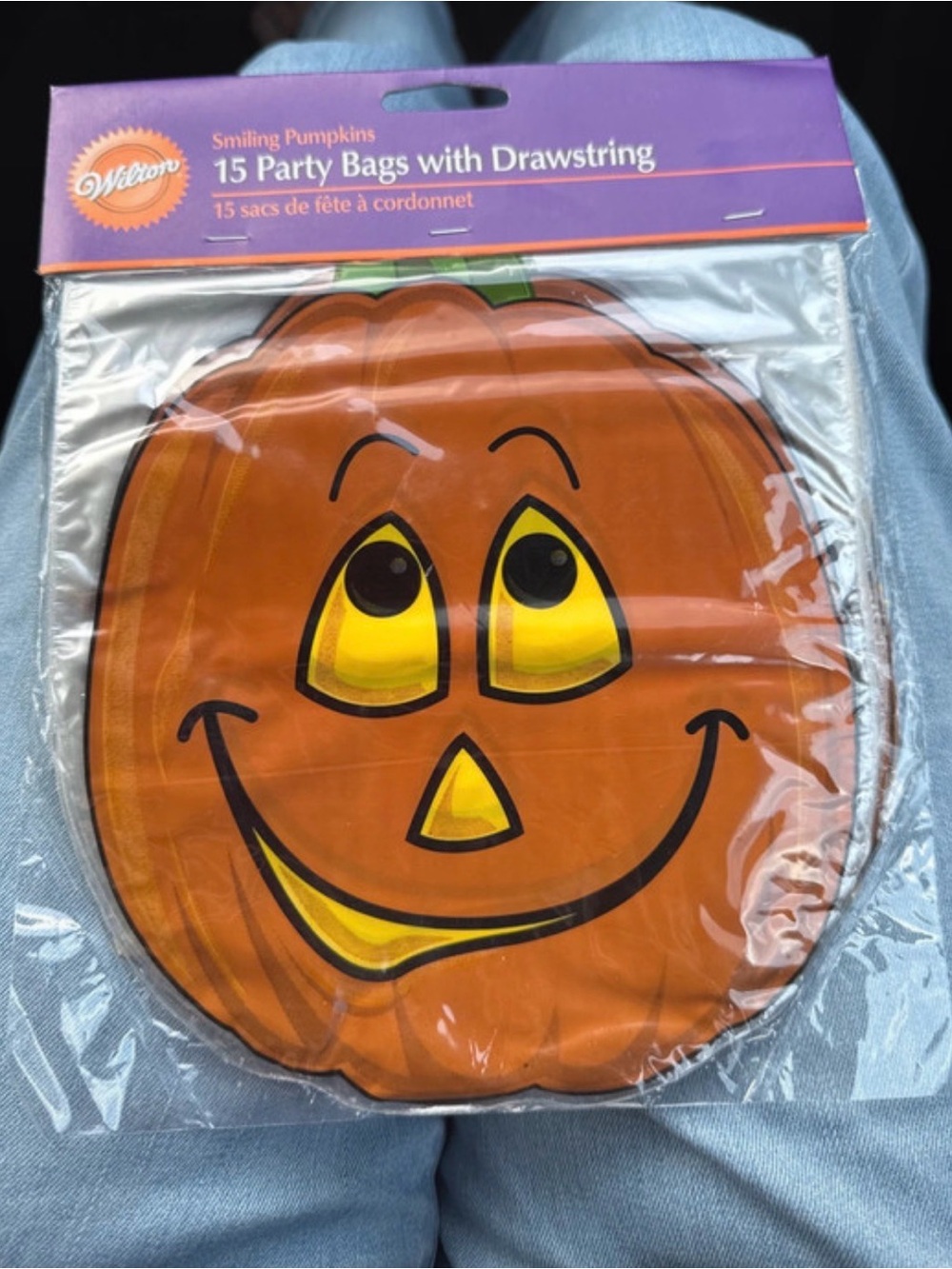 2007 Wilton Halloween pumpkin party treat bags